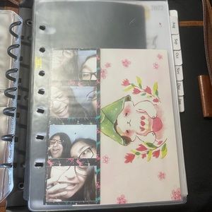 FRANKLIN COVEY CARD INSERT/PAPER COVER X2/7 HOLE PUNCHED PLANNER INSERT